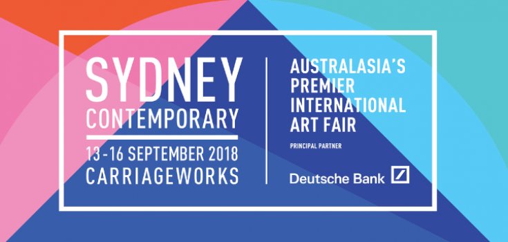 Sydney Contemporary 2018 September.  Stand E06